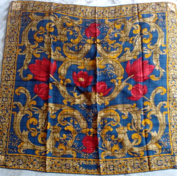 Aquanscum Of London Silk Scarf - Picture 2 of 9